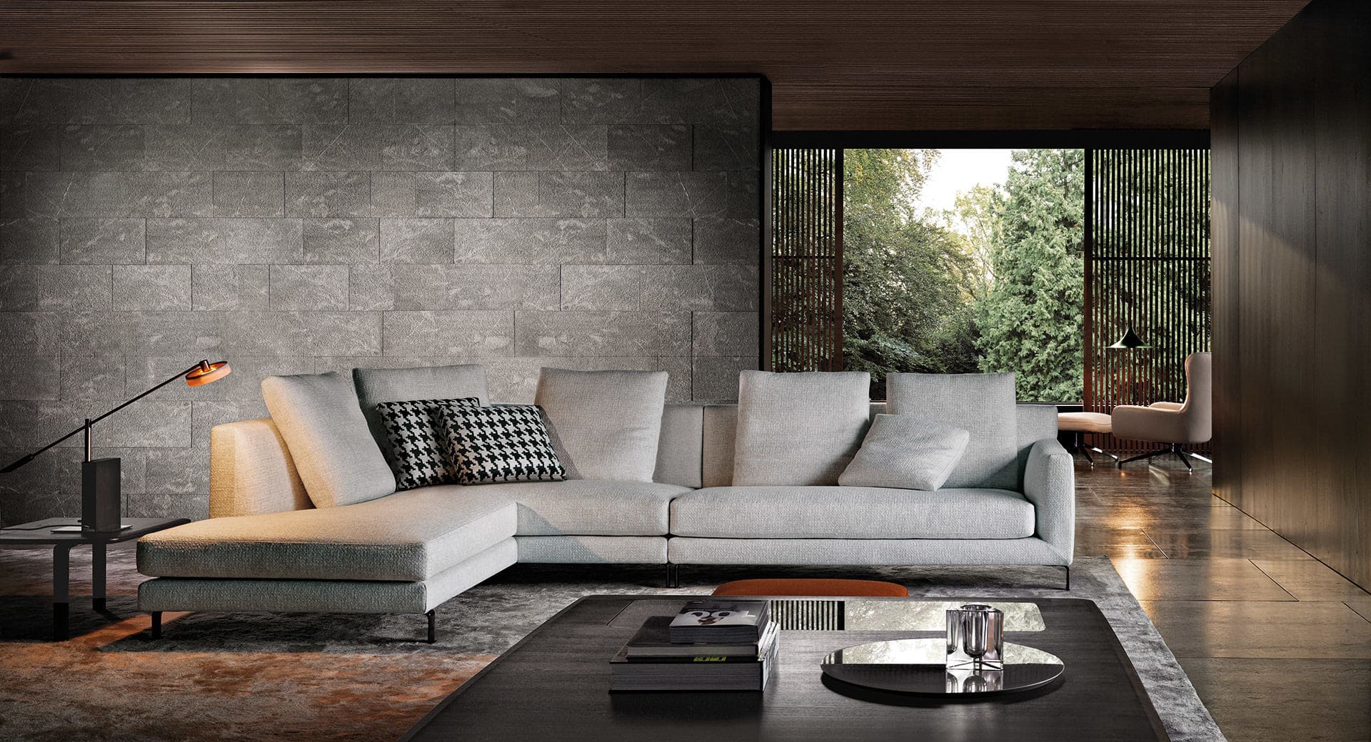 Sfera design Minotti soft furniture Allen