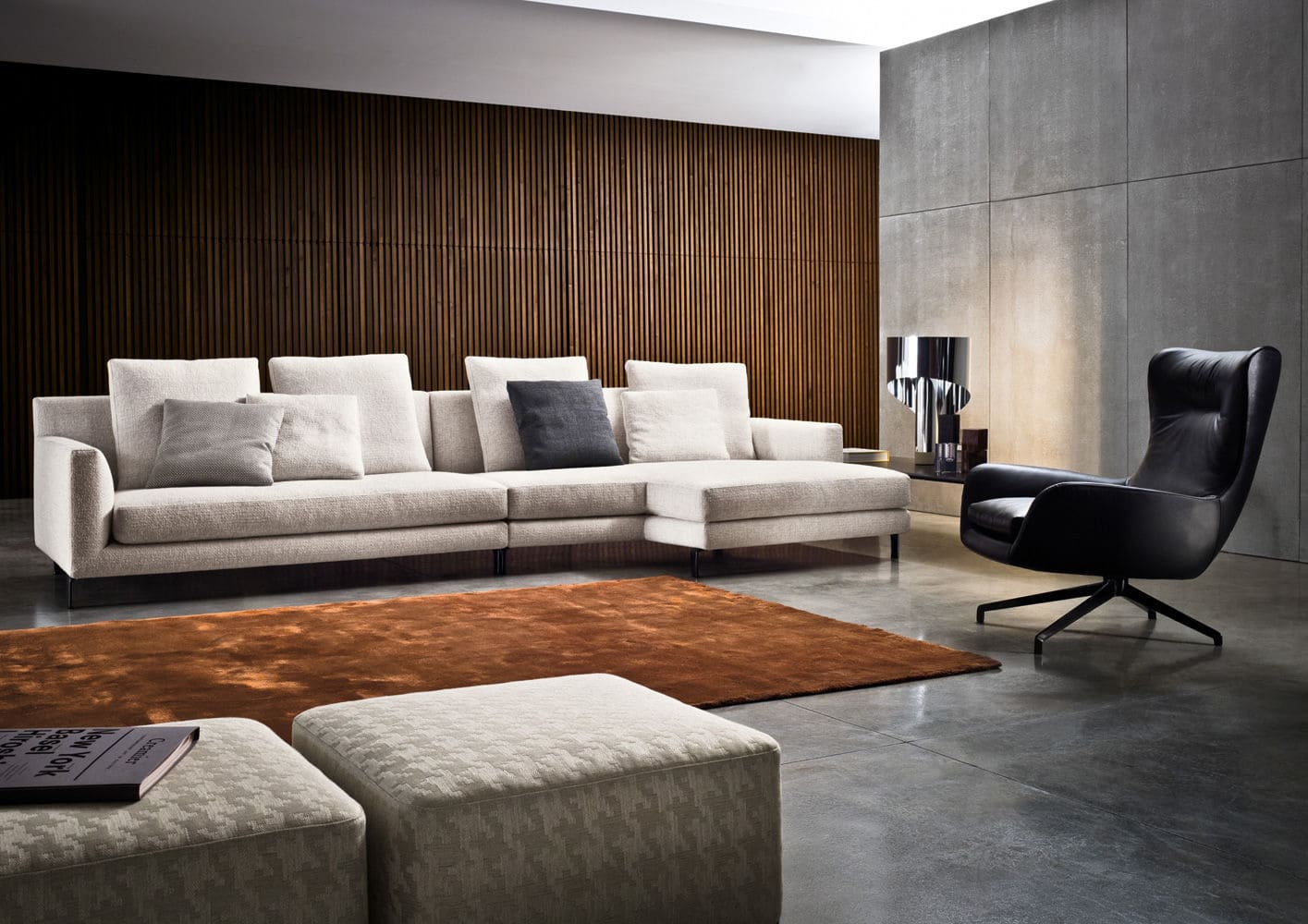 Sfera design Minotti soft furniture Allen