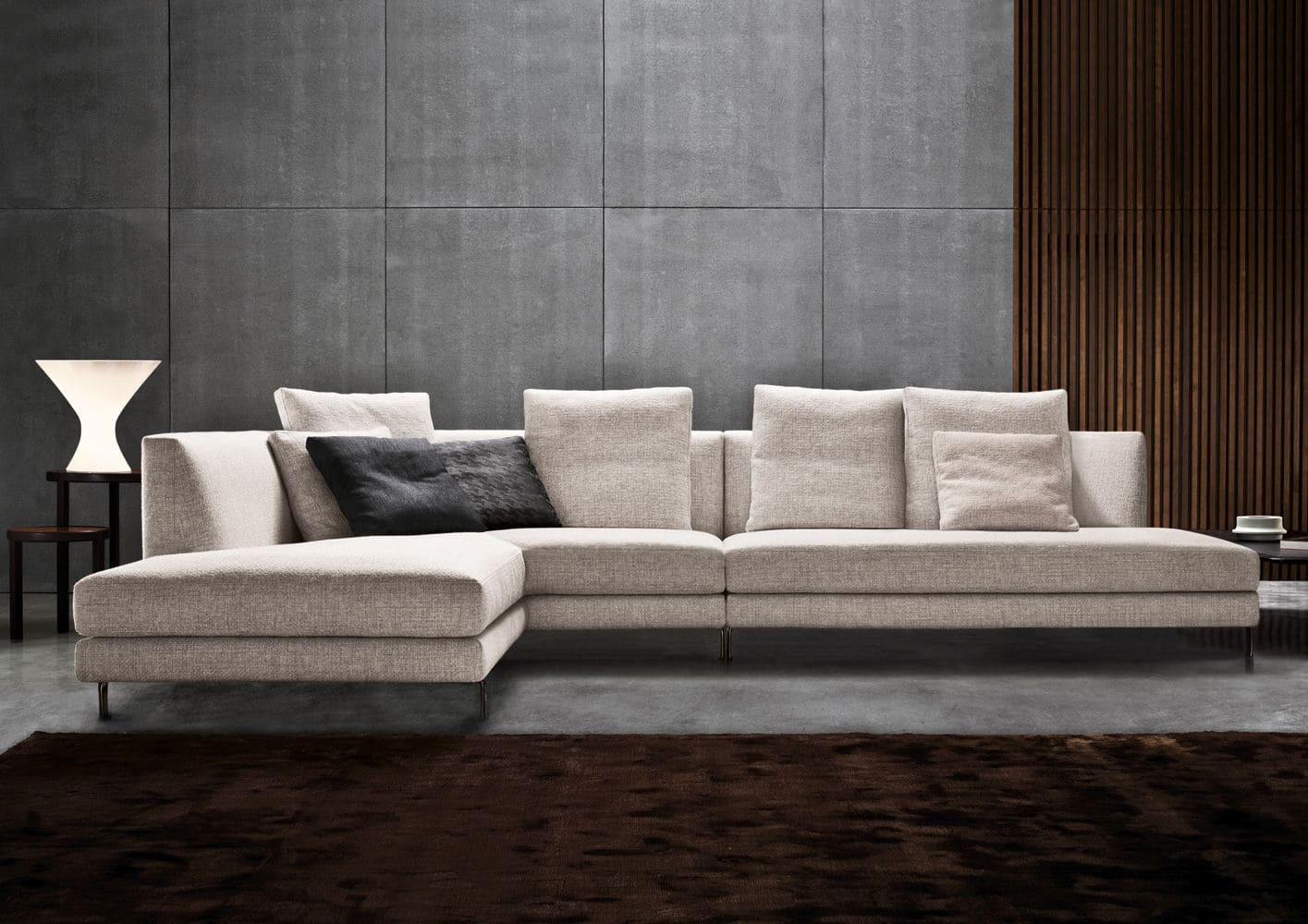 Sfera design Minotti soft furniture Allen