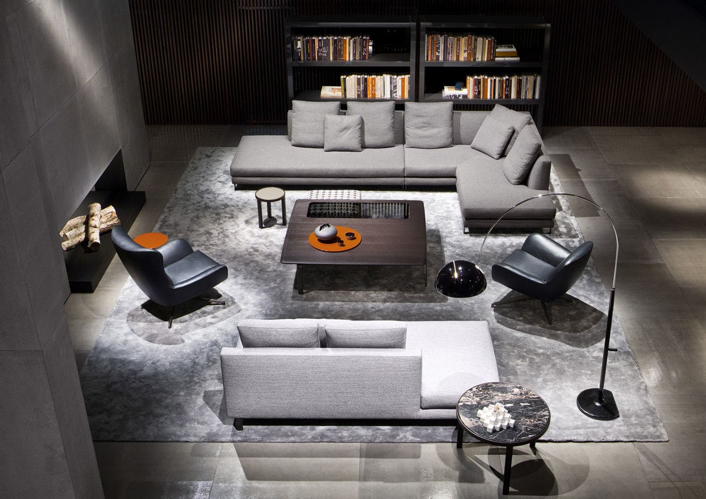 Sfera design Minotti soft furniture Allen