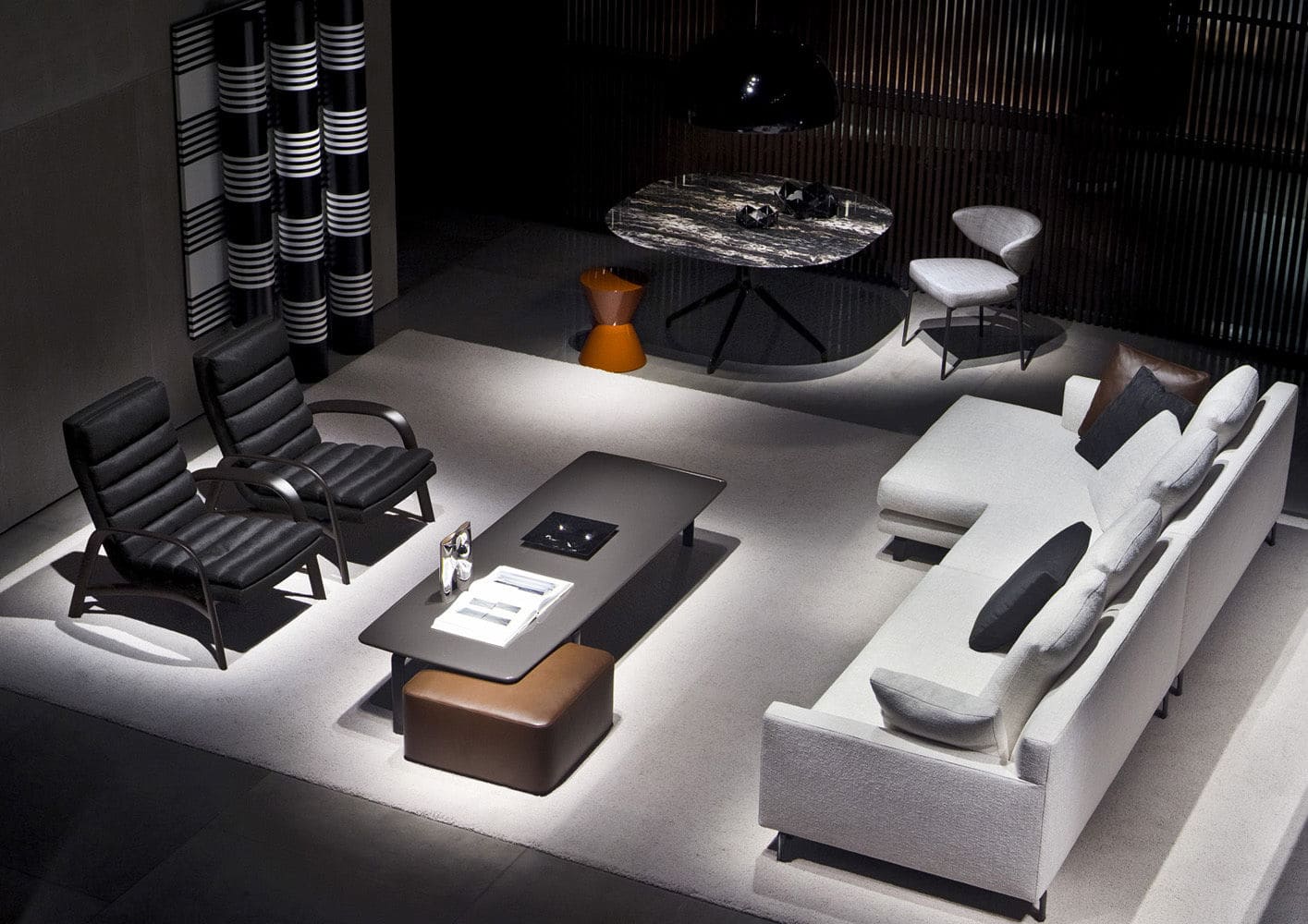 Sfera design Minotti soft furniture Allen