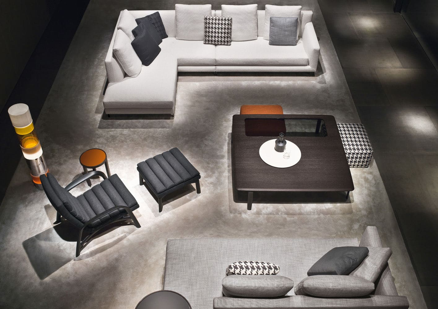 Sfera design Minotti soft furniture Allen
