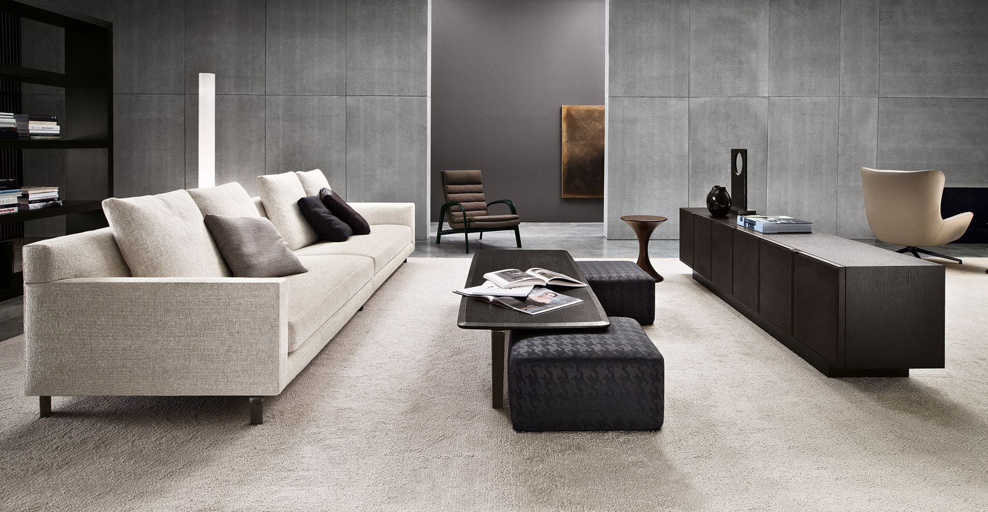 Sfera design Minotti soft furniture Allen