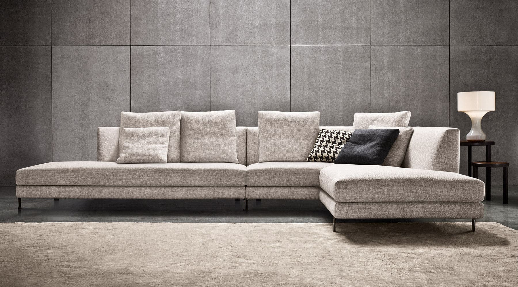Sfera design Minotti soft furniture Allen
