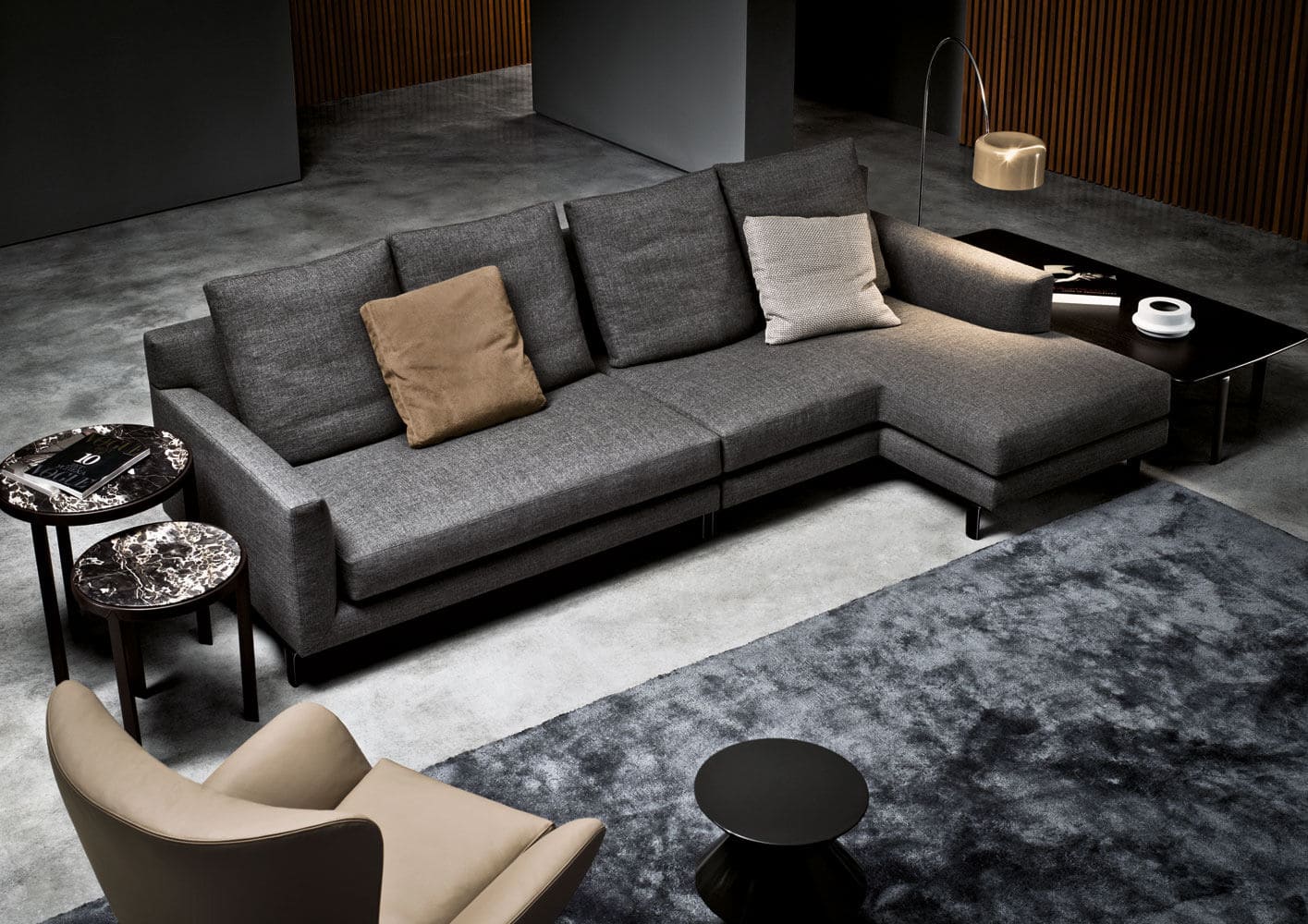 Sfera design Minotti soft furniture Allen