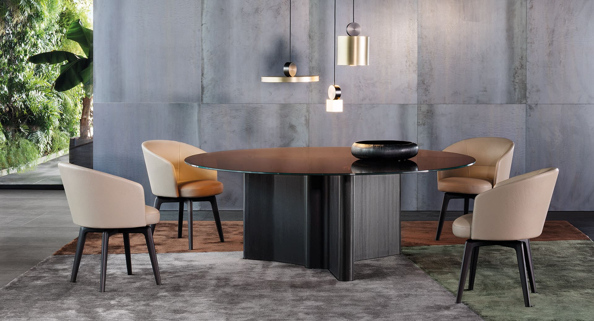 Sfera design Minotti canteen furniture Amélie Dining