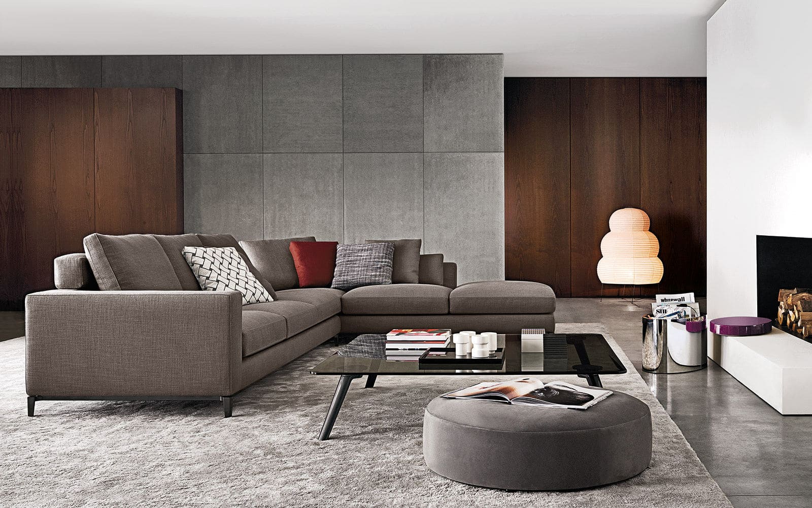 Sfera design Minotti soft furniture Andersen