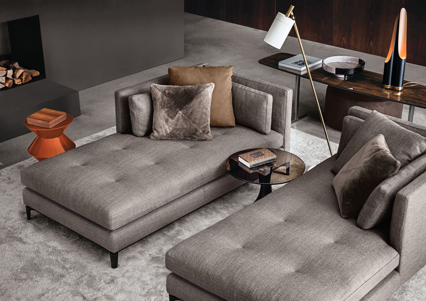 Sfera design Minotti soft furniture Andersen