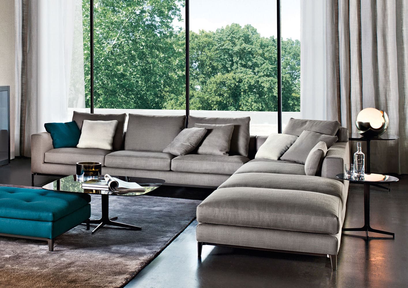 Sfera design Minotti soft furniture Andersen