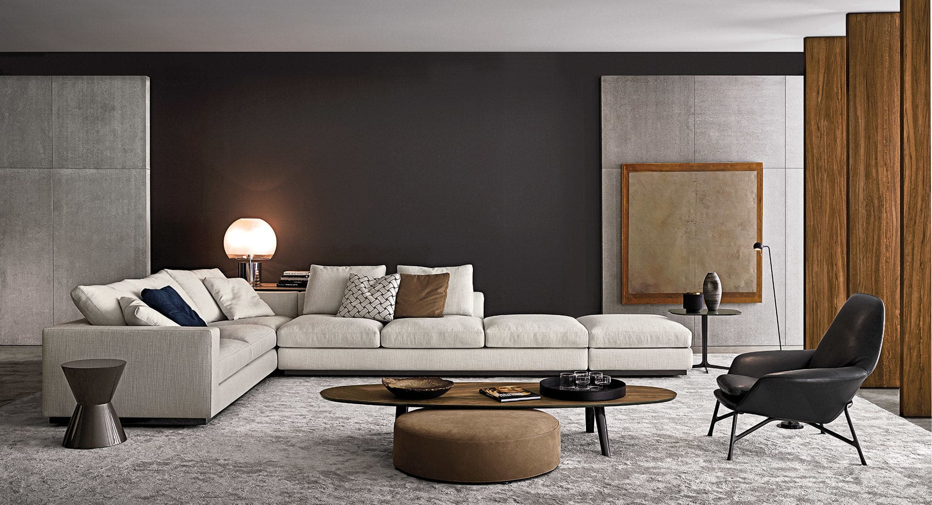 Sfera design Minotti soft furniture Andersen Line