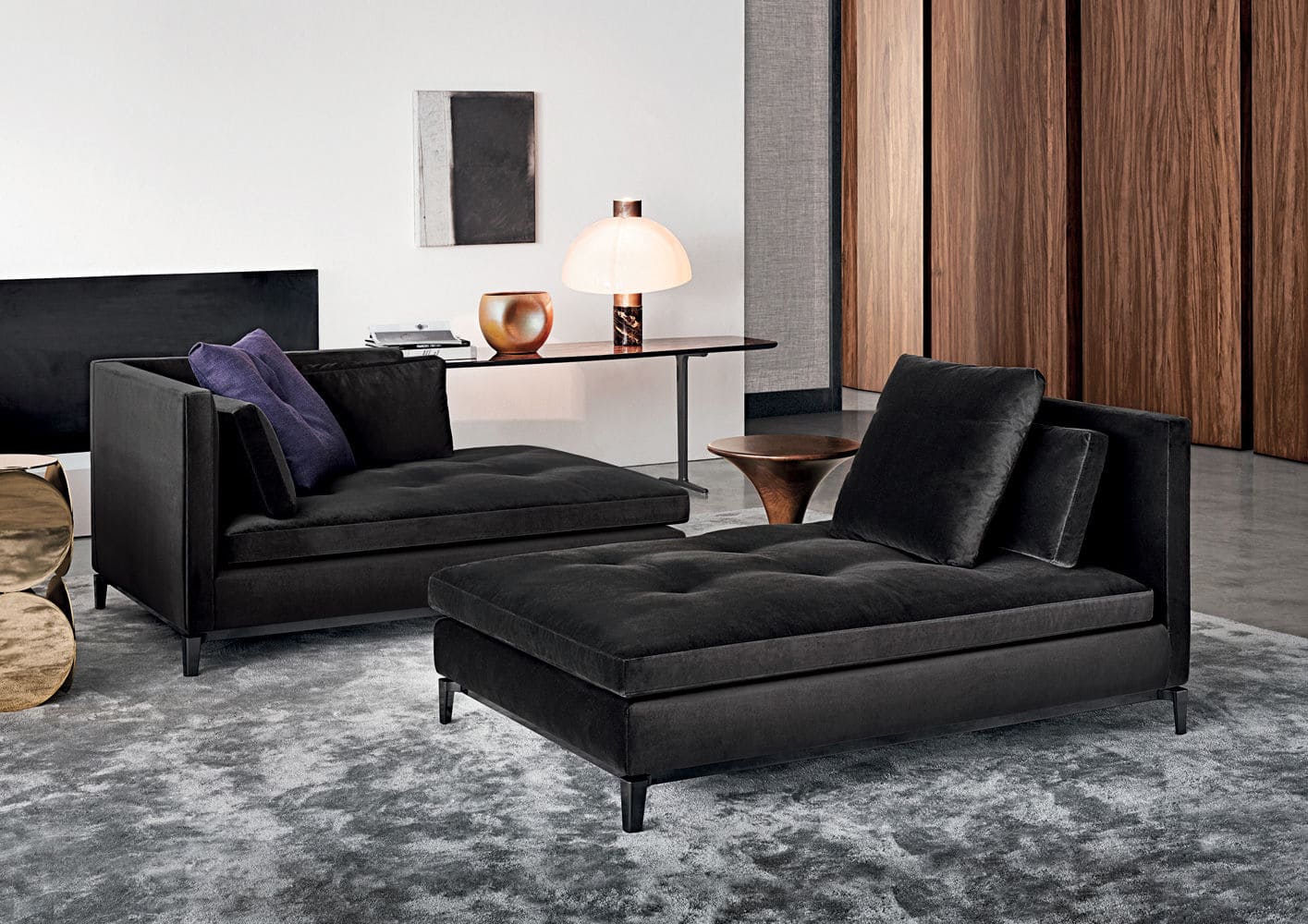 Sfera design Minotti soft furniture Andersen Slim 90