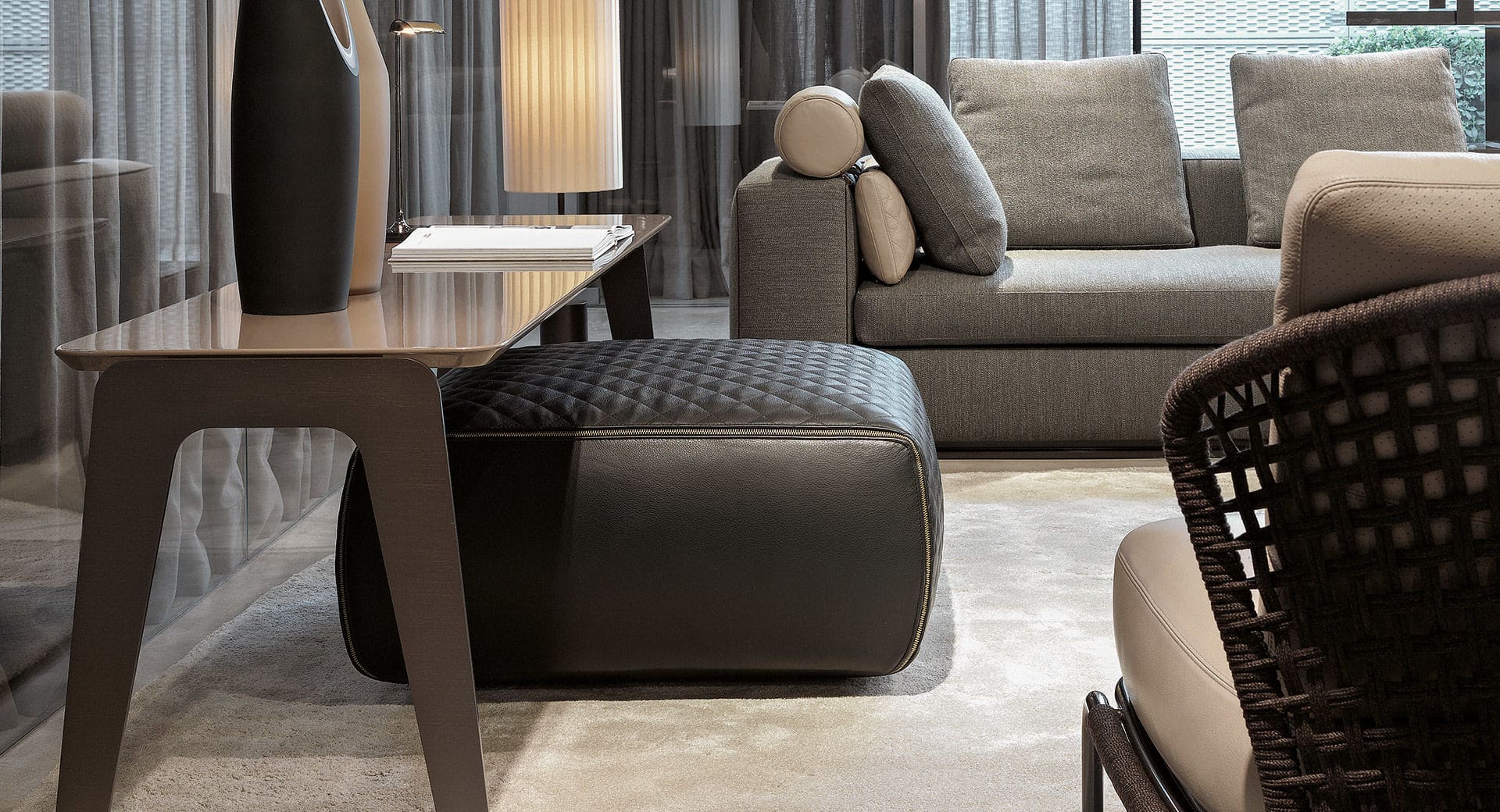 Sfera design Minotti accessories furniture Ashley