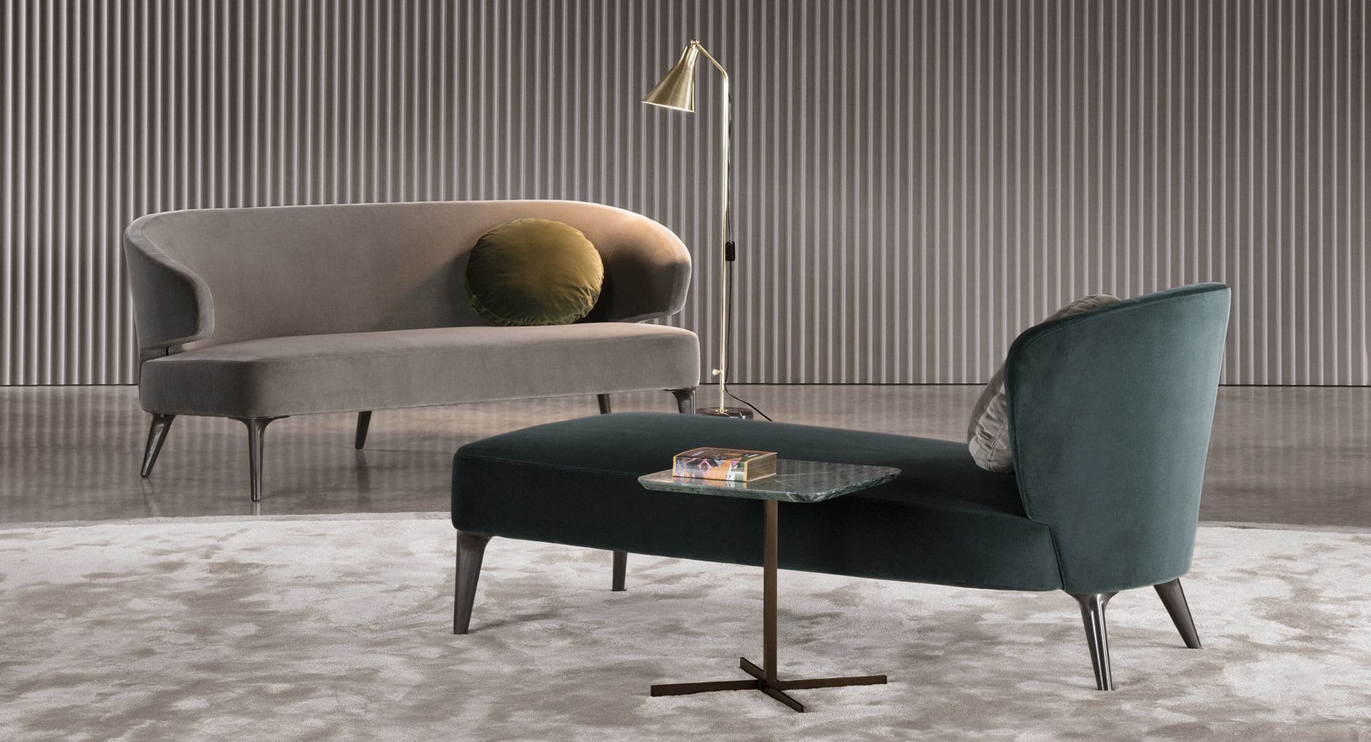 Sfera design Minotti soft furniture Aston