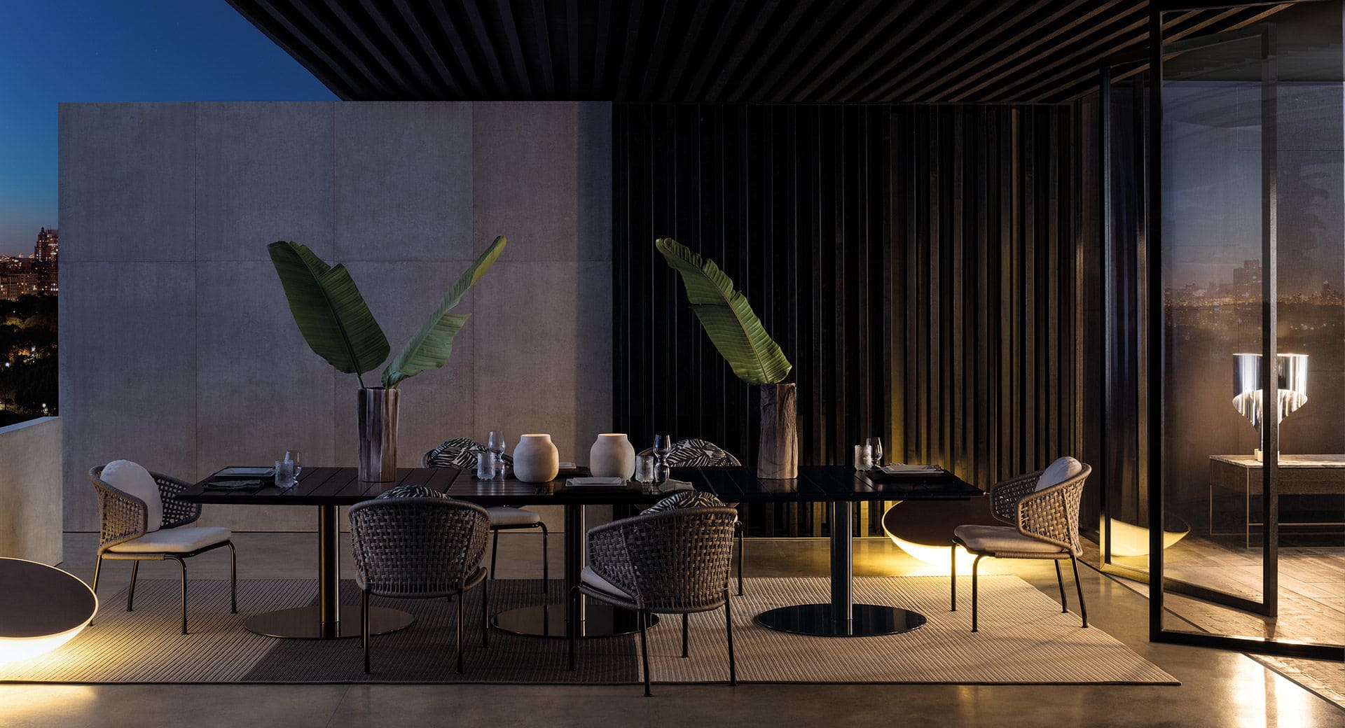 Sfera design Minotti canteen