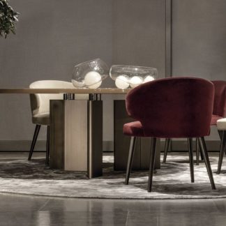 Sfera design Minotti canteen furniture Aston Dining