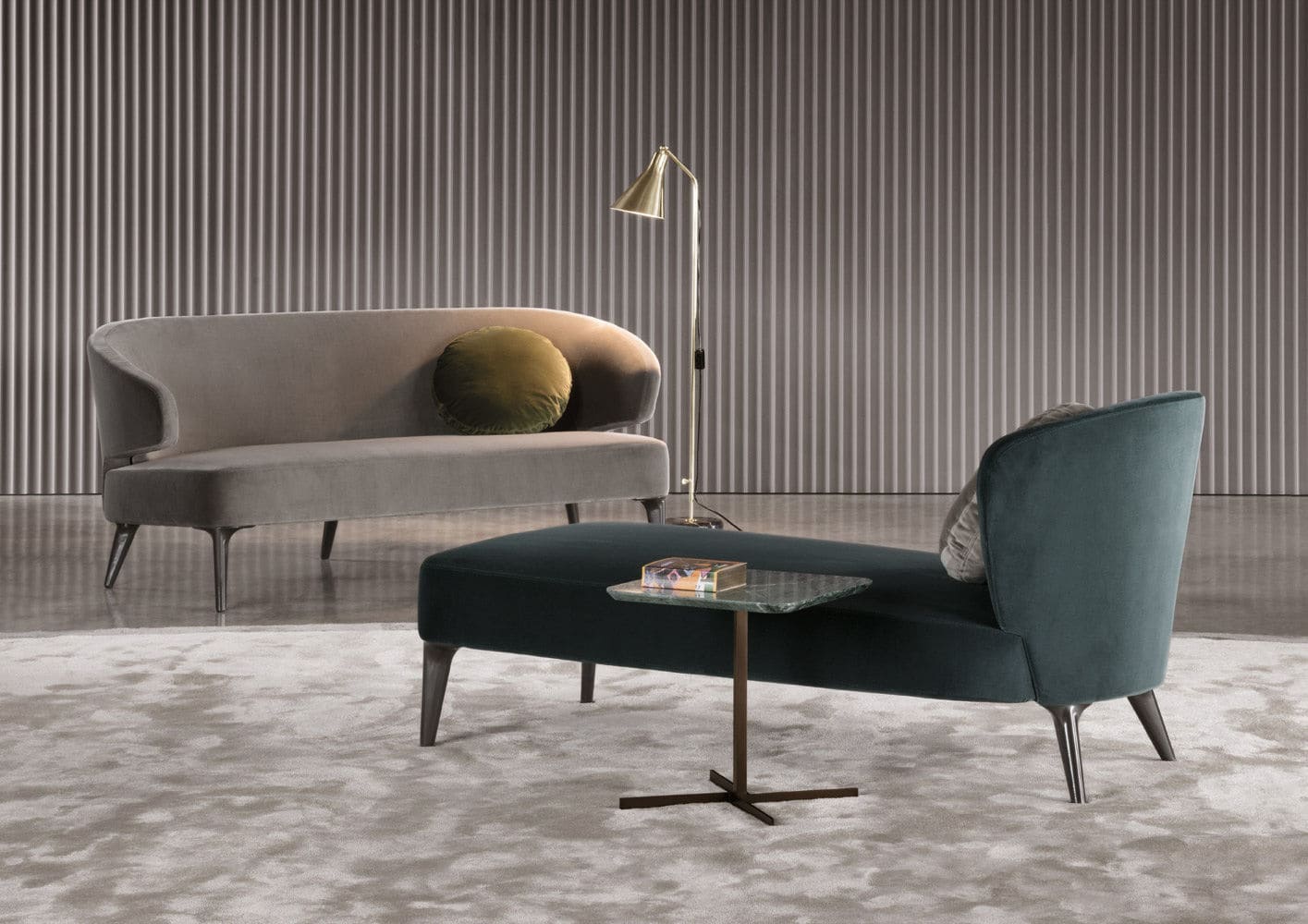Sfera design Minotti soft furniture Aston Sofa