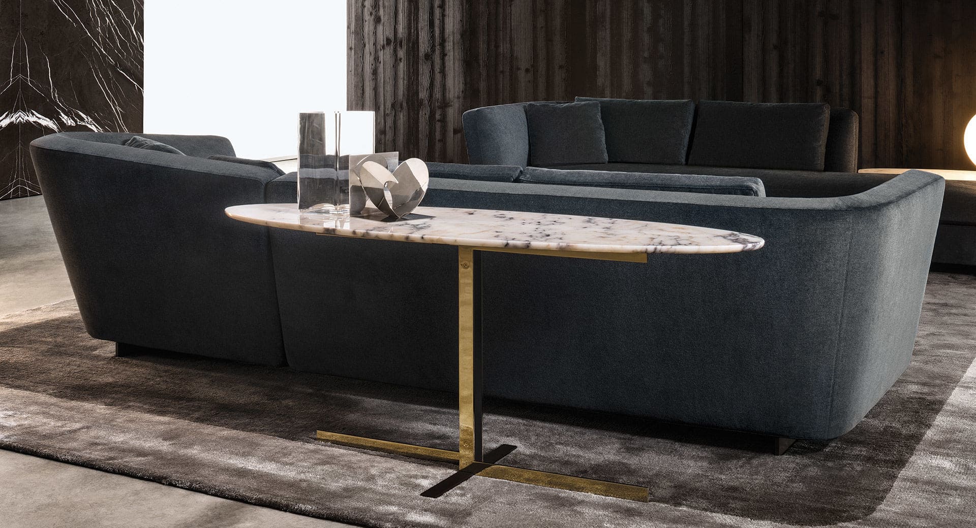 Sfera design Minotti accessories furniture Catlin Console