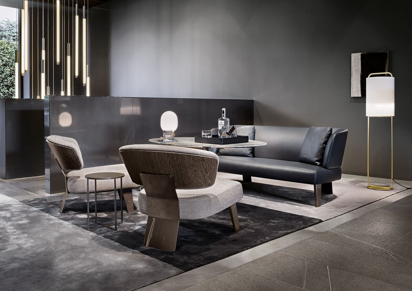 Sfera design Minotti soft furniture Creed Lounge sofa