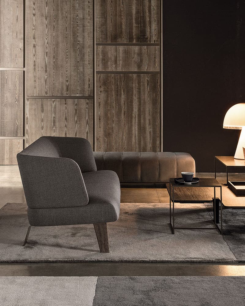 Sfera design Minotti soft furniture Creed Lounge sofa