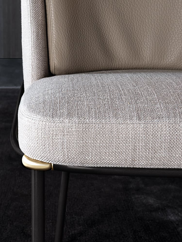 Sfera design Minotti canteen furniture Fil Noir Dining