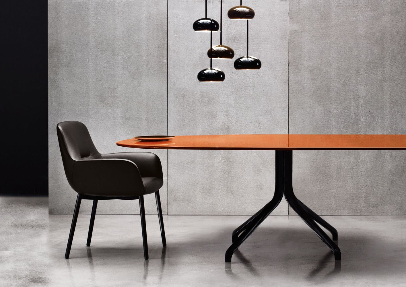 Sfera design Minotti canteen furniture Flavin