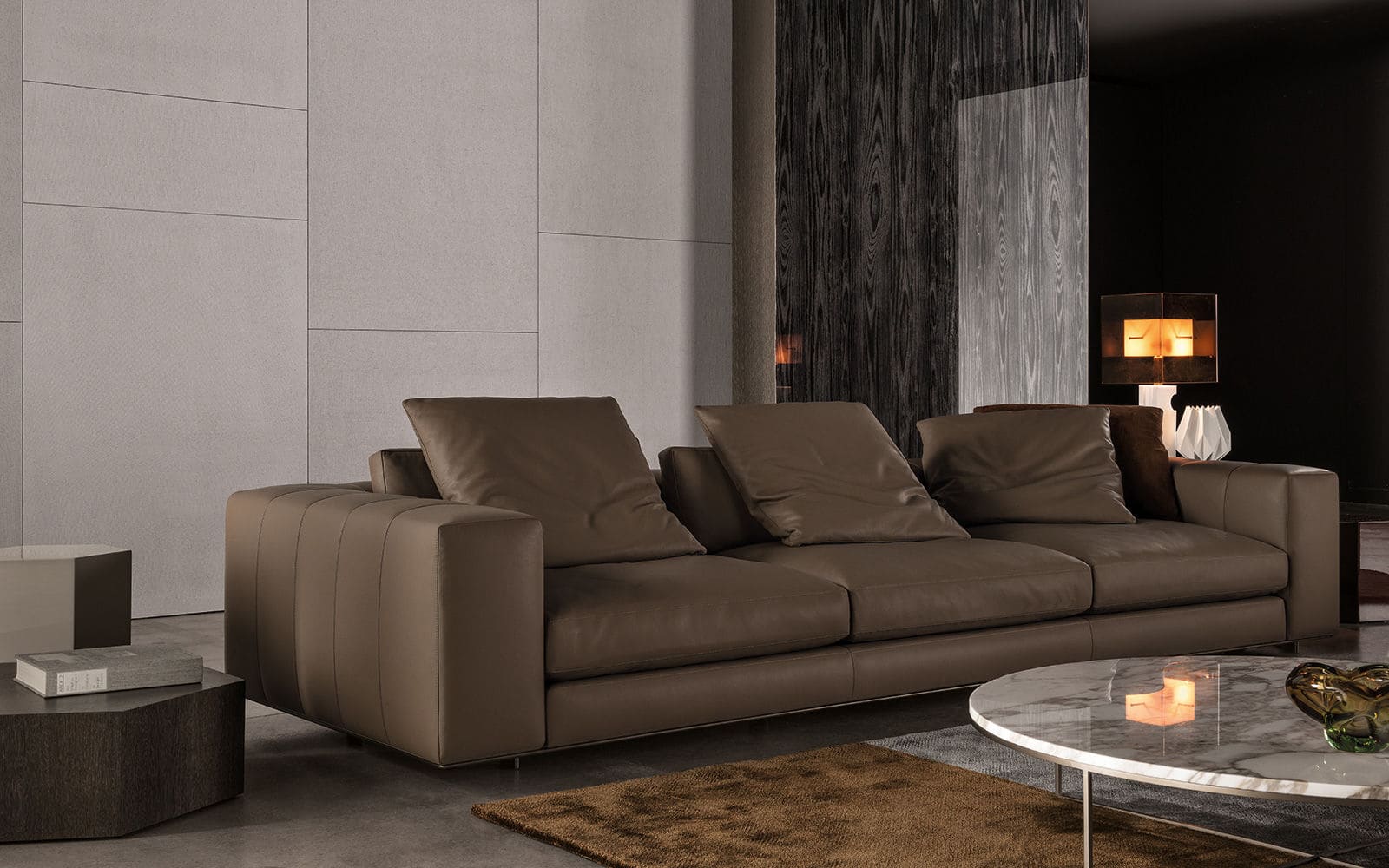 Sfera design Minotti soft furniture Freeman Duvet