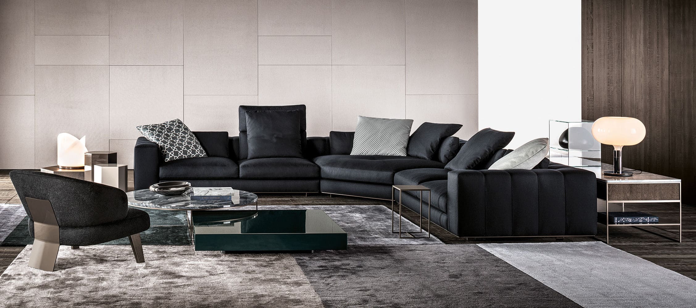 Sfera design Minotti soft furniture Freeman Duvet