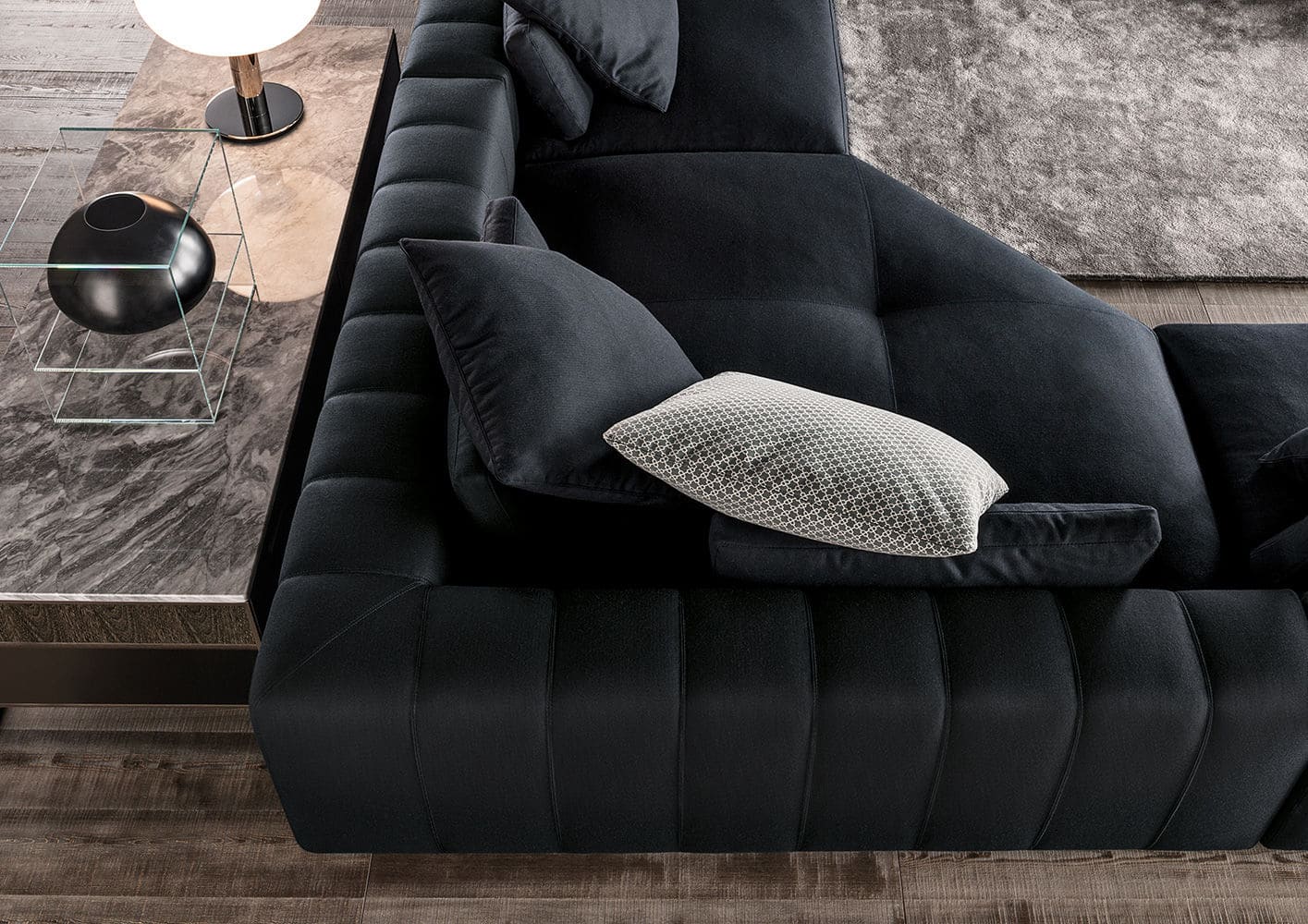 Sfera design Minotti soft furniture Freeman Duvet