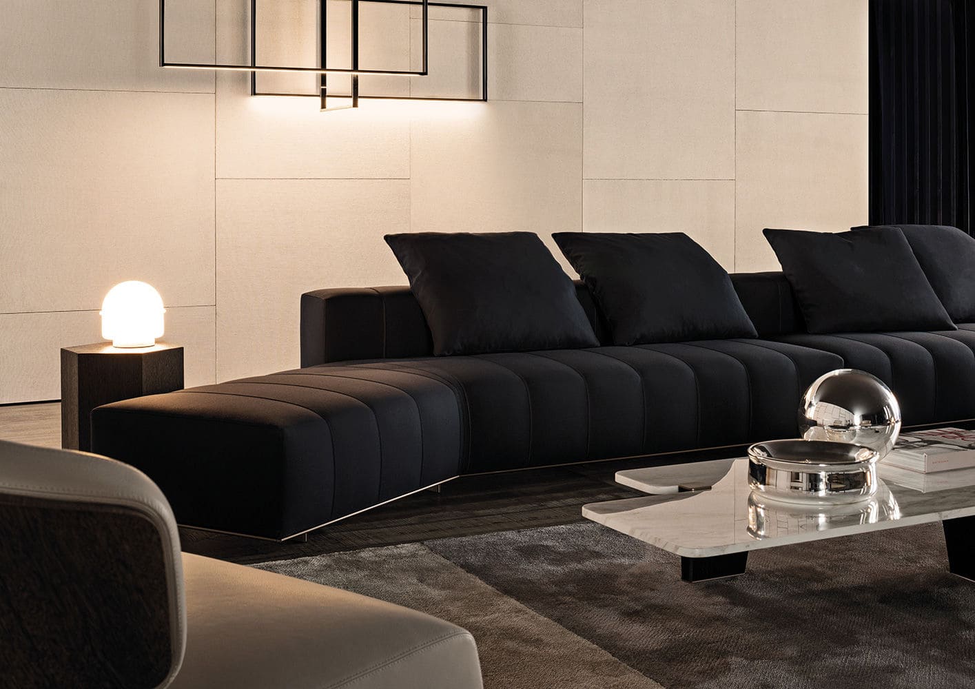 Sfera design Minotti soft furniture Freeman Lounge