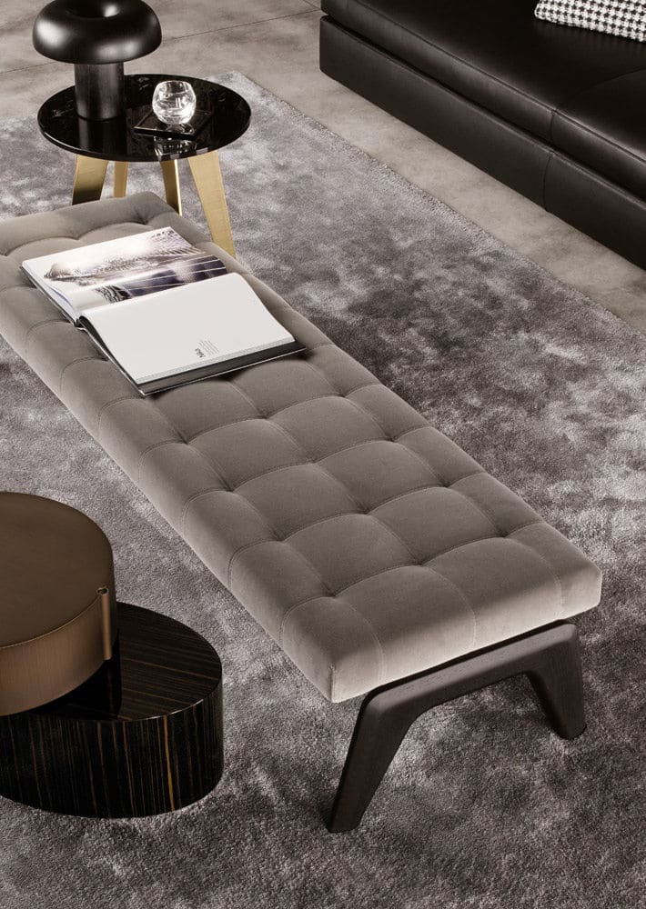 Sfera design Minotti accessories furniture Kirk Bench