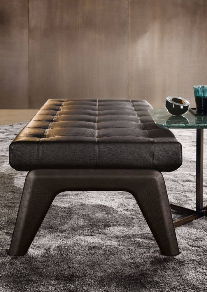 Sfera design Minotti accessories furniture Kirk Bench