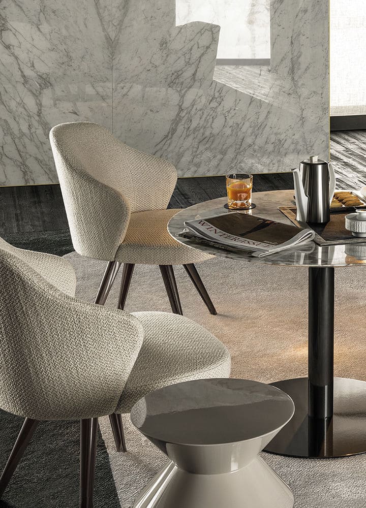 Sfera design Minotti canteen furniture Leslie Lounge