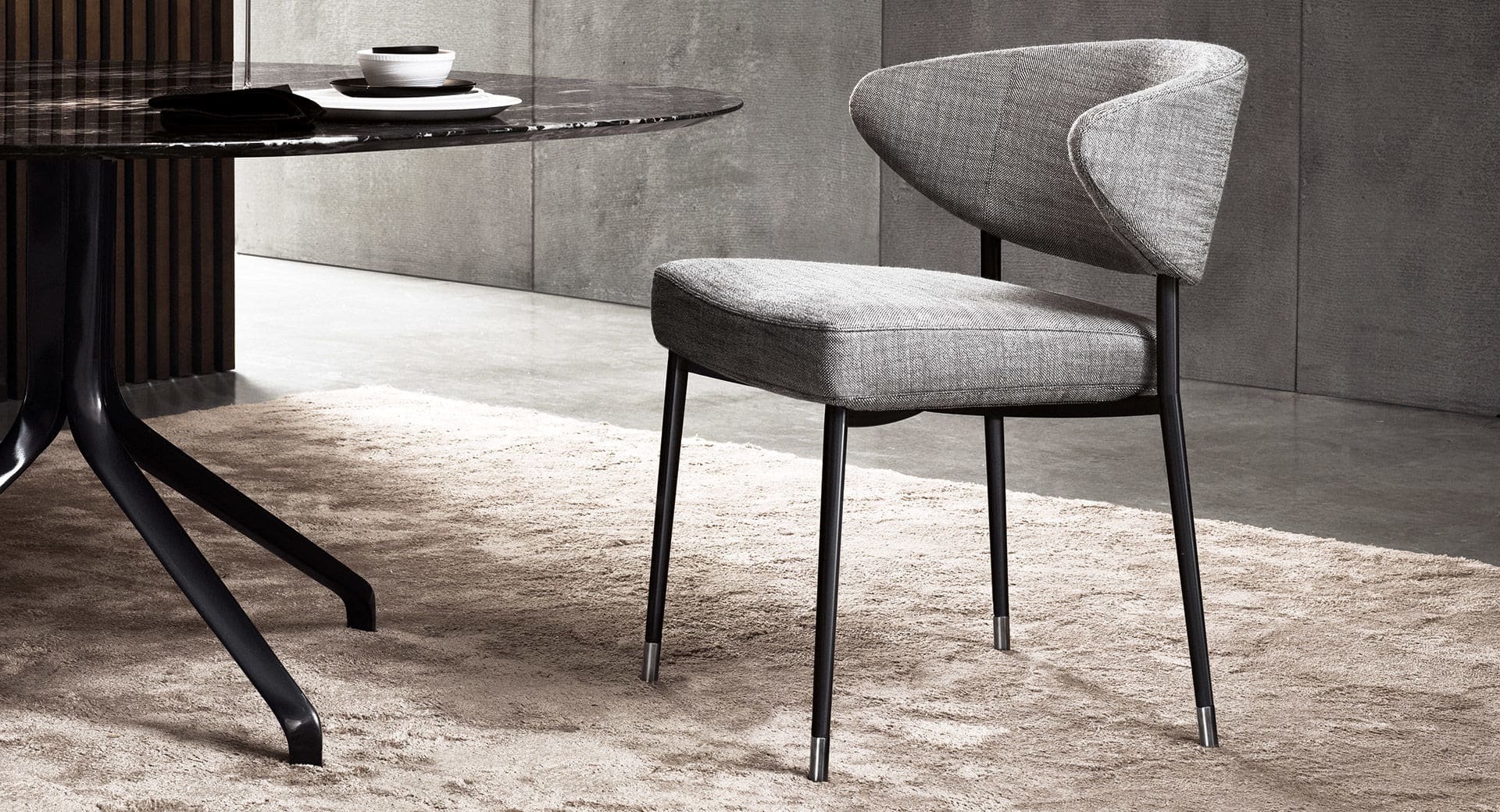 Sfera design Minotti canteen furniture Mills