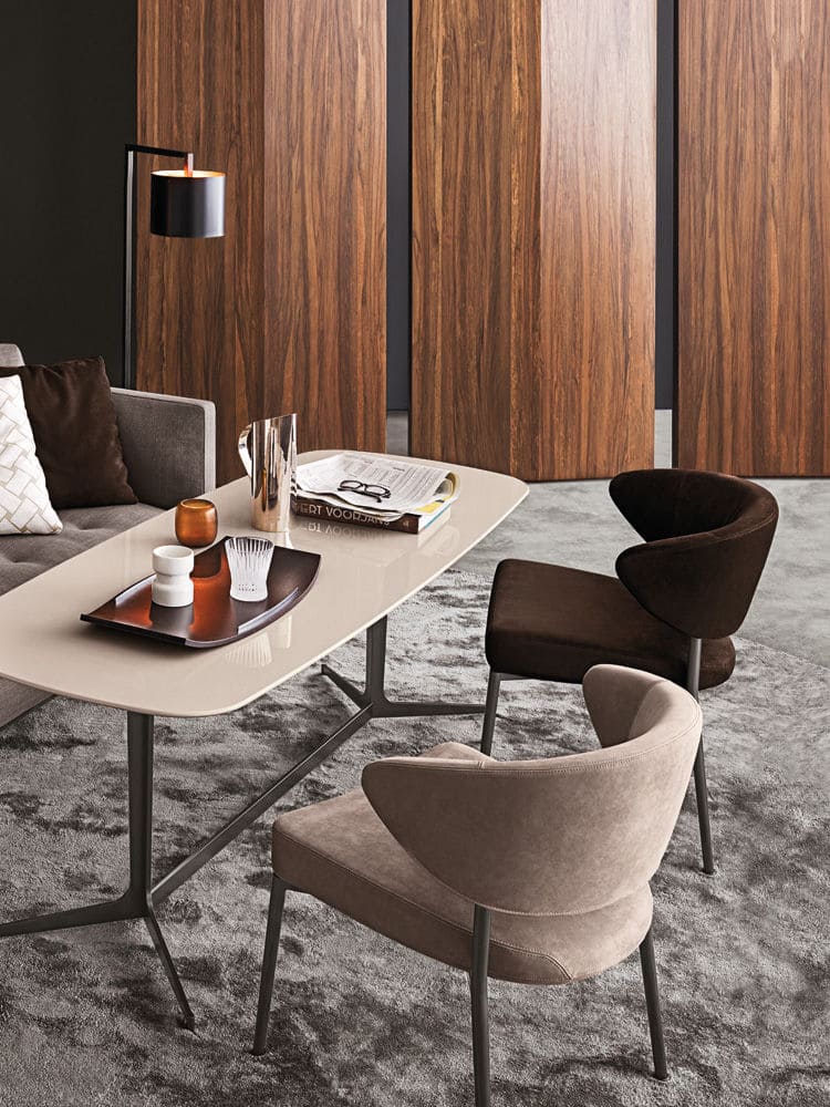 Sfera design Minotti canteen furniture Mills Low