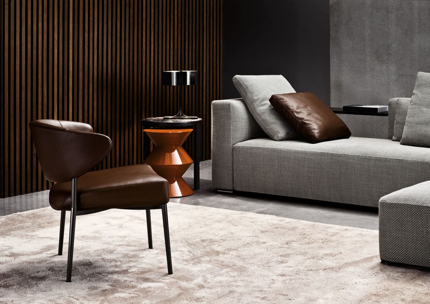 Sfera design Minotti canteen furniture Mills Low