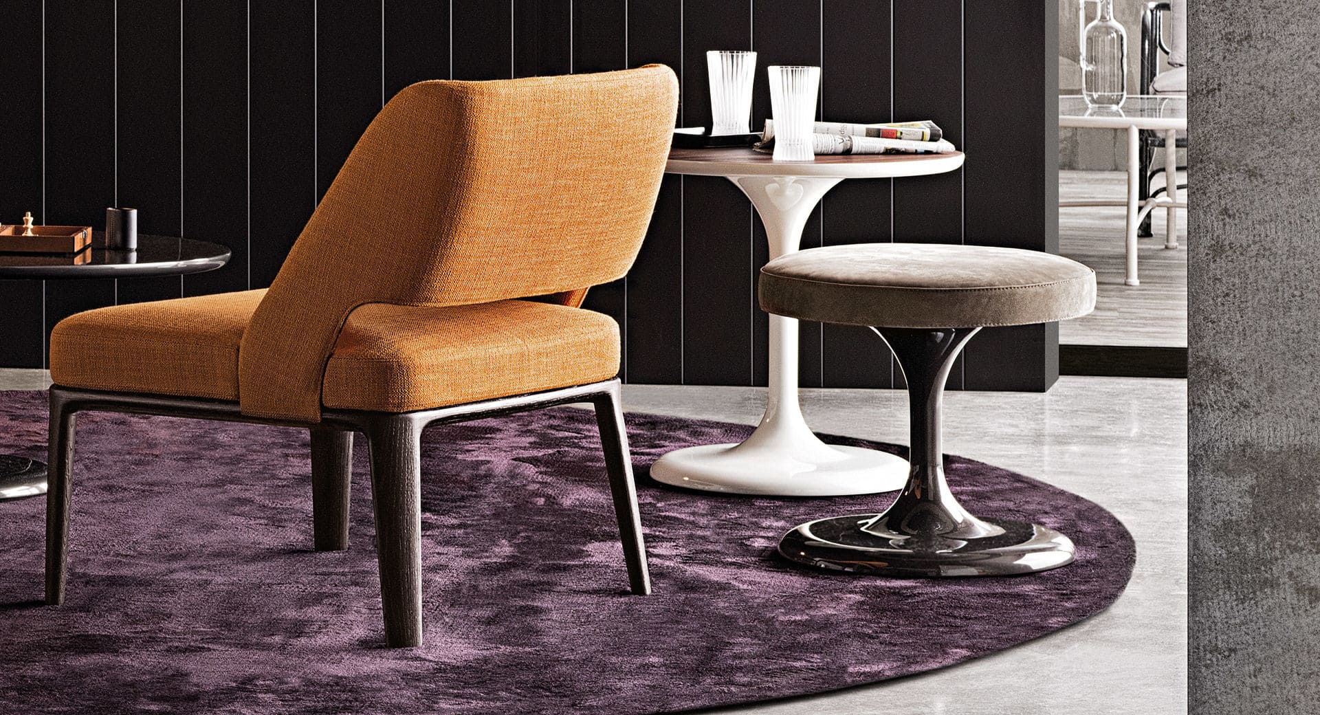 Sfera design Minotti accessories furniture Neto Pouf