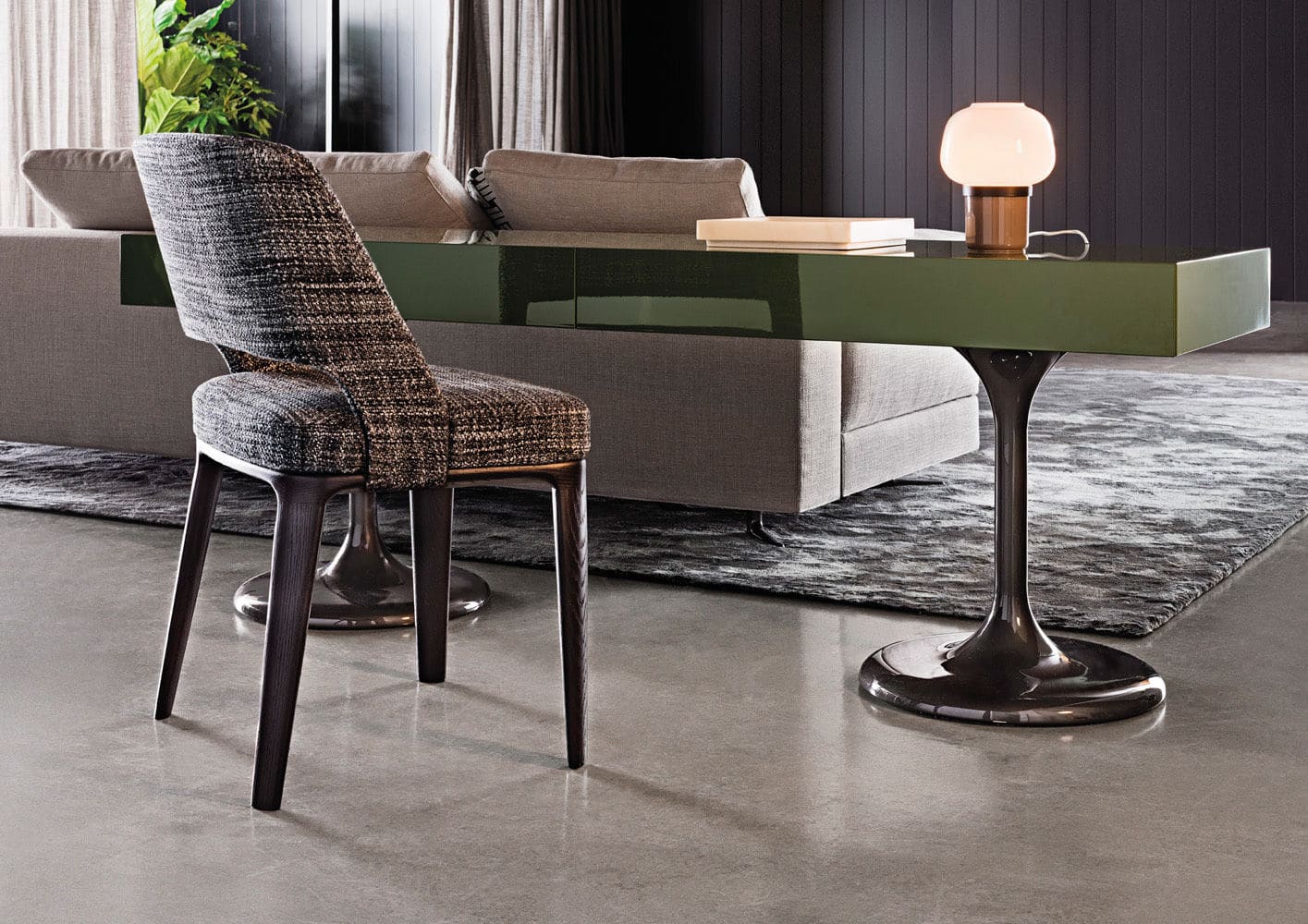 Sfera design Minotti canteen furniture Owens Chair