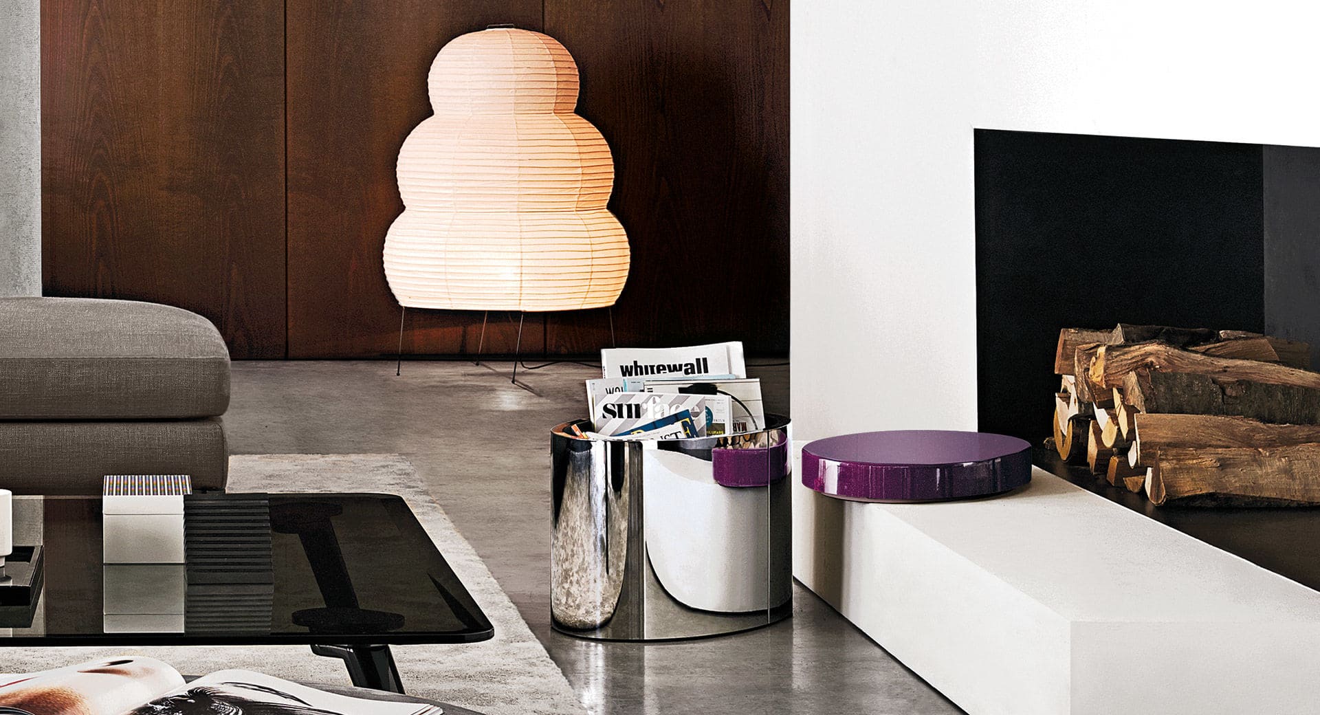 Sfera design Minotti accessories furniture Raymond Pouf