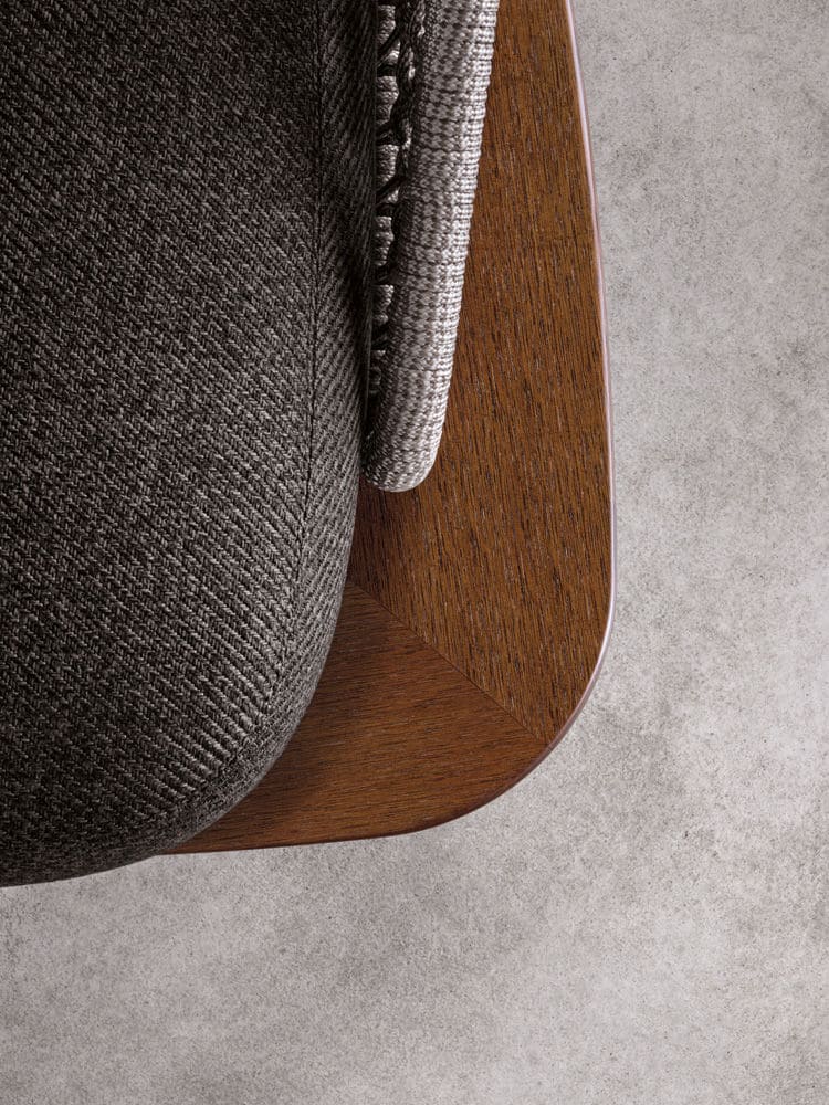 Sfera design Minotti soft furniture Rivera Armchair