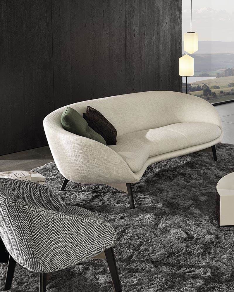 Sfera design Minotti soft furniture Russell