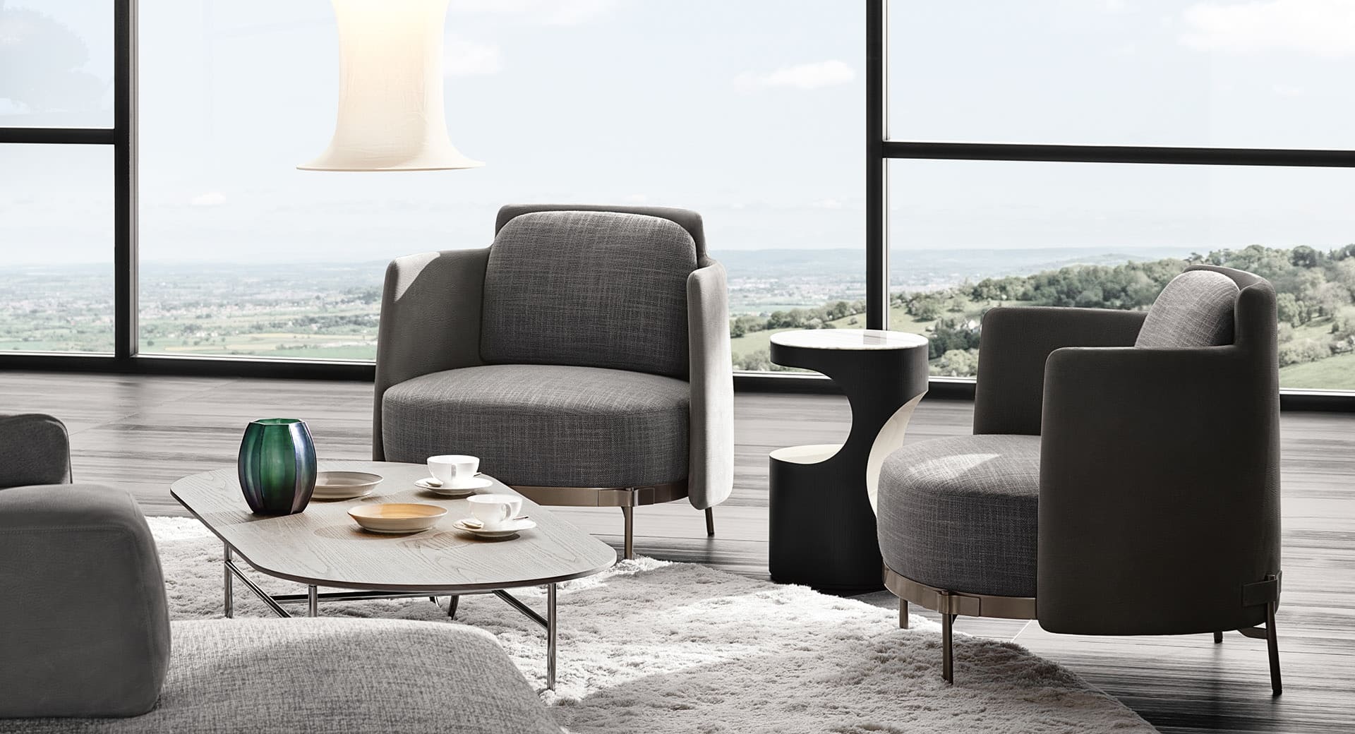 Sfera design Minotti soft furniture Tape
