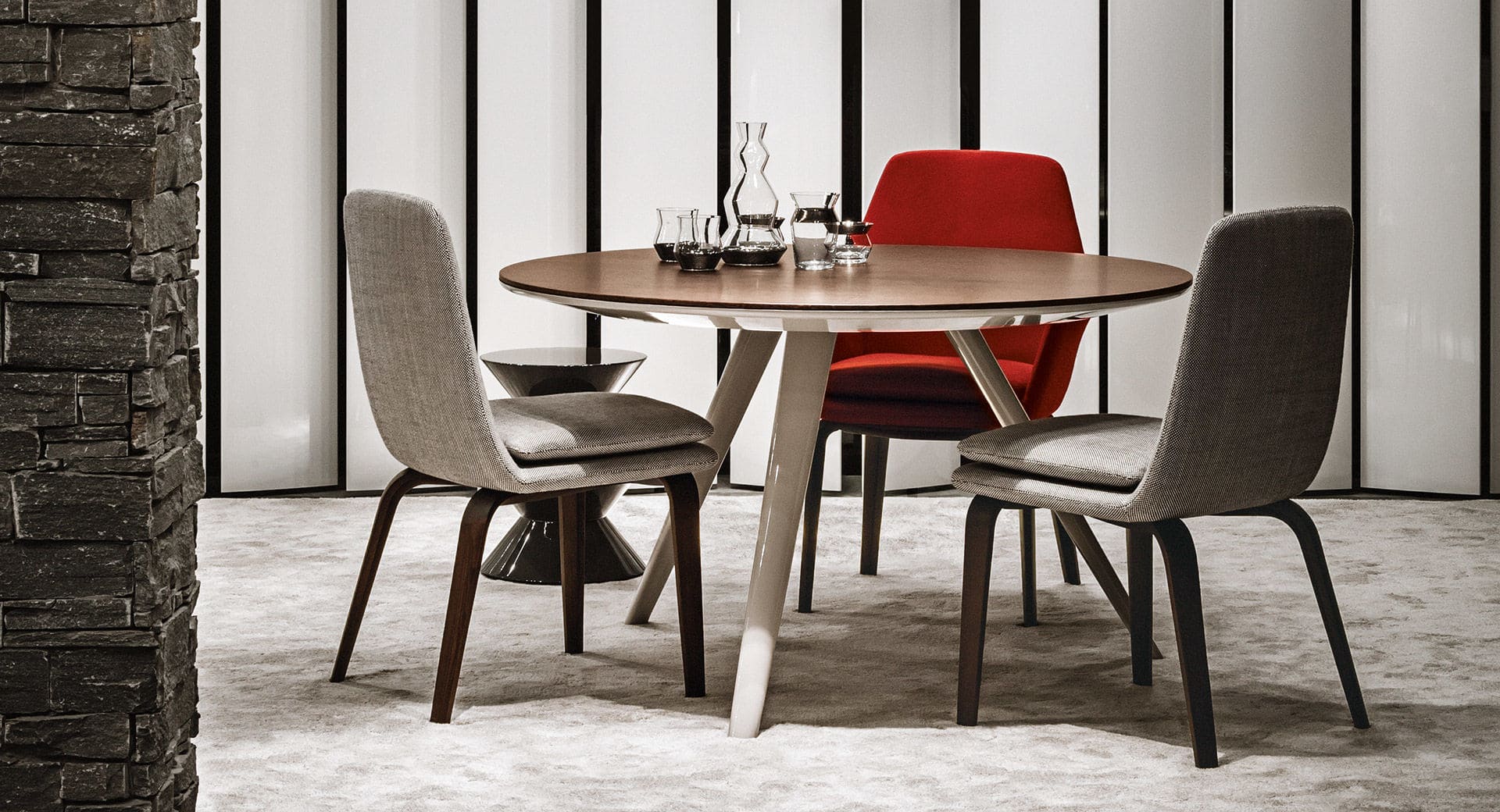 Sfera design Minotti canteen furniture York